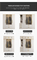 Projetos da combinação de pano de Almirah da mobília do armário do quarto do painel do MDF